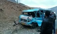 تصادف مینی‌بوس حامل دخترانِ بسکتبالیست