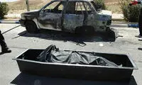 مردی که پراید و همسرش را با هم سوزاند