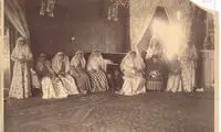 مهمانی زنانه دربار قاجار