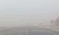 توفان مسیر زاهدان - بم را بست