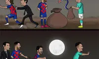 کاریکاتور: حربه مسی برای فرار افعی‌ها از نیوکمپ