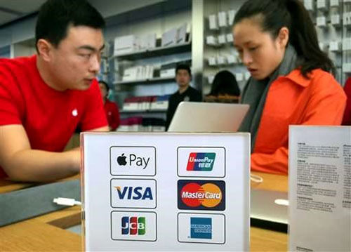 پرداخت الکترونیکی اپل وارد چین شد