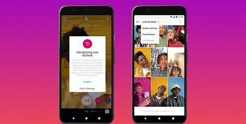 اینستاگرام مدت زمان ویدیوهای لایو را افزایش داد