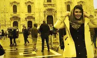 تیپ متفاوت لیلا بلوکات در میلان!