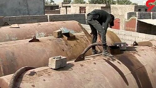 عجیب‌ترین پمپ بنزین ایران در نی‌ریز