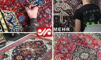 نقاشی‌های زیبای هنرمند آمریکایی از فرش ایرانی