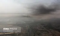 دود آتش هورالعظیم به آبادان و خرمشهر رسید