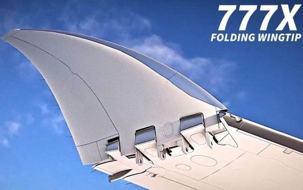 بوئینگ، هواپیمایی با بال‌های تاشونده می‌سازد