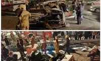 تصادف مرگبار در جاده خاوران تهران