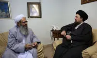 دیدار امام جمعه اهل سنت با یادگار امام