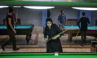 اکرم محمدی امینی؛ نابغه بیلیارد ایران