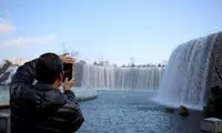 آبشار ساخت چین! +عکس