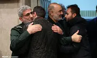 حضور مقامات در مراسم یادبود سردار سلیمانی