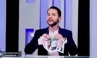 پاره‌کردنِ تصاویر بن‌زاید و نتانیاهو در برنامه زنده