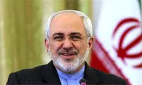 لبخند ظریف پس از گلِ پیروزی در مذاکره قرن
