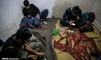 تصاویری از پاتوقِ خلافکاران در خانه‌های مجردی