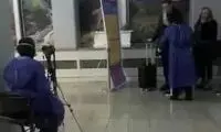 تصاویری از معاینه مسافران چین در فرودگاه امام