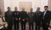 فرمانده ارتش با لاریجانی دیدار کرد