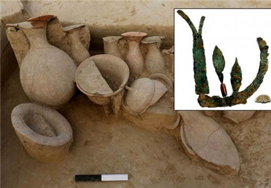 کشف تاج 4000 ساله در هند +عکس