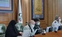 حضور چمران در جلسه شورای شهر تهران