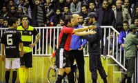 درگیری در لیگ فوتسال +عکس