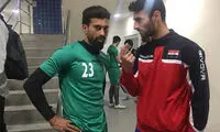 رویارویی بازیکنان تیم ملی با بازیکنان عراق