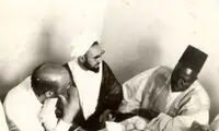 دکتر شریعتی کنار اهرام ثلاثه مصر
