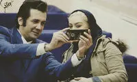 سلفی نواب صفوی با سحر قریشی