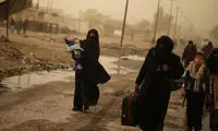 فرار از دست داعش‎