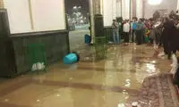 آبگرفتگی در حرم امام رضا + عکس