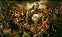 رونمایی‌از تابلوی آخرین‌ساعات زندگی امام‌حسین(ع)