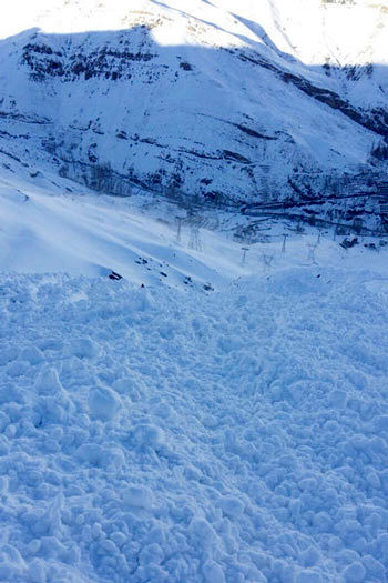 مرگ یک اسکی‌باز در پیست دربندسر +عکس