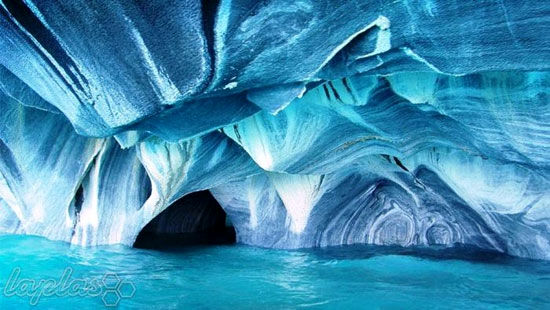 غارهای مرمری فوق‌العاده زیبا +عکس