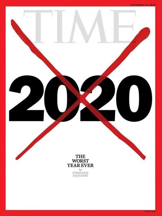 بدترین سال جهان روی جلد هفته‌نامه «تایم»