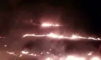 آتش‌سوزی در مراتع «سلطان کوه» پلدختر