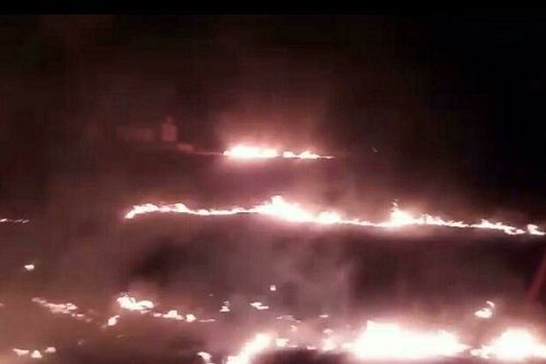 آتش‌سوزی در مراتع «سلطان کوه» پلدختر
