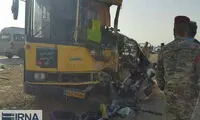 تصادف خونین خودروی حامل زائران ایرانی