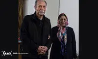 علی نصیریان در سوگ همسر داغدار شد
