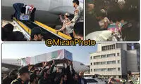 پیکر شهید حججی وارد مشهد شد