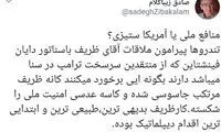 زیباکلام: دیدار ظریف با سناتور آمریکایی درست بود