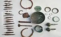 کشف ۲۷ شیء با قدمت هزاره اول قبل از میلاد