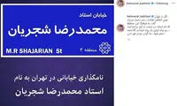 واکنش بهنوش بختیاری به نامگذاری خیابانی به اسم شجریان
