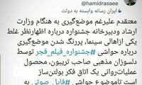 کنایه رسایی به انتقادات از حواشی جشنواره