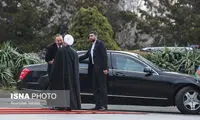 استقبال رسمی روحانی از «الهام علی اف»