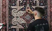 نقاشی‌هایی به سبک فرش ایرانی