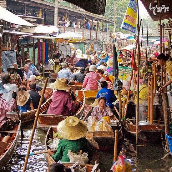 بازارهای شناور در جنوب شرقی آسیا