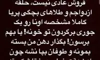 بهاره رهنما دزد خانه‌اش را تهدید کرد