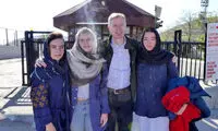 سفیر جدید انگلیس و خانواده‌اش در تهران