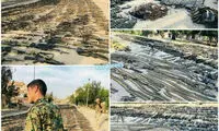انبار کشف شدە مهمات و سلاح داعش در باغوز
