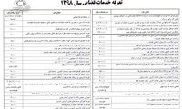 تعرفه خدمات قضایی در سال ۹۸ اعلام شد
